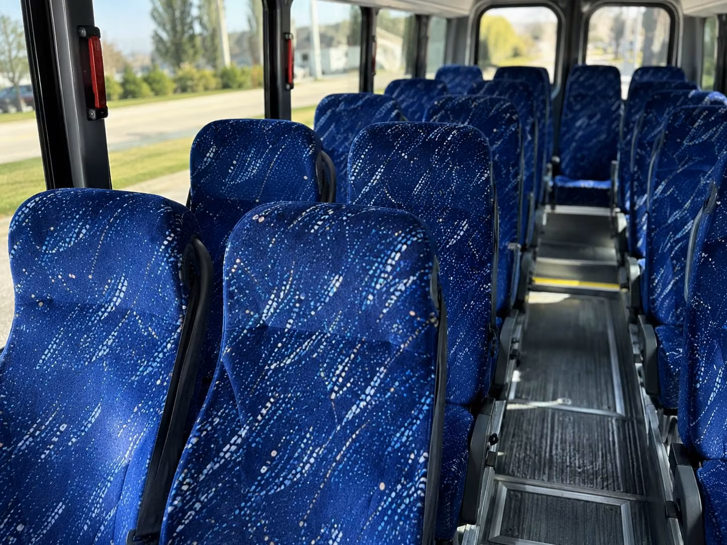 18 passenger minibus inside