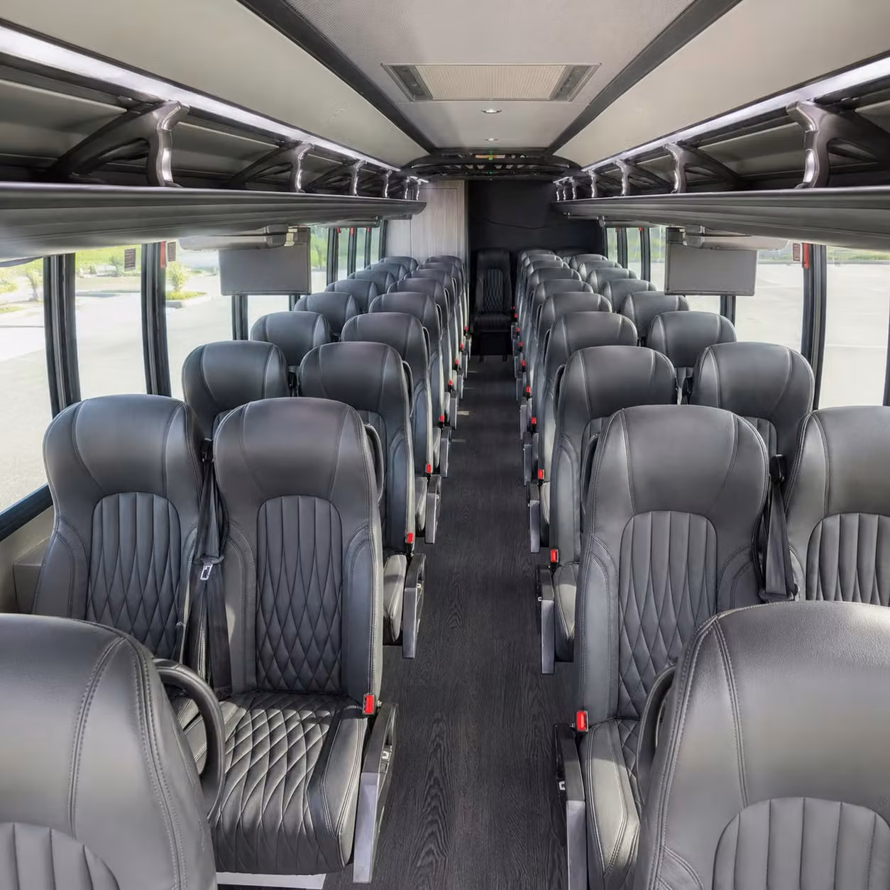 35 passenger minibus interior