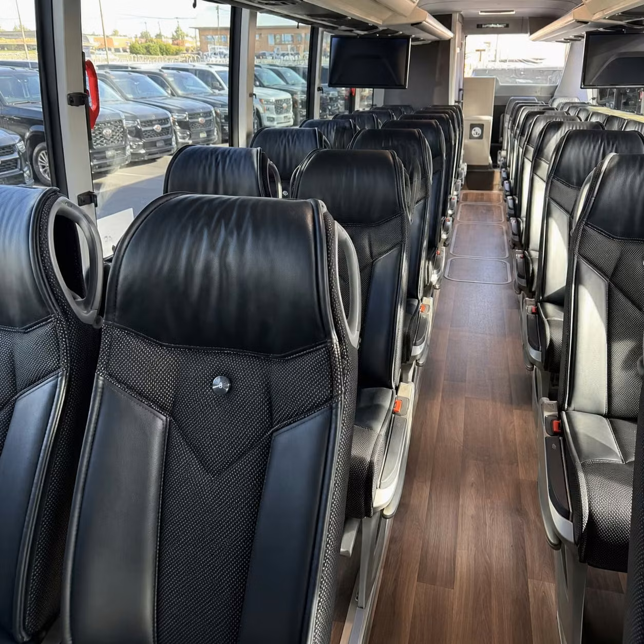 flagstaff charter bus rental interior