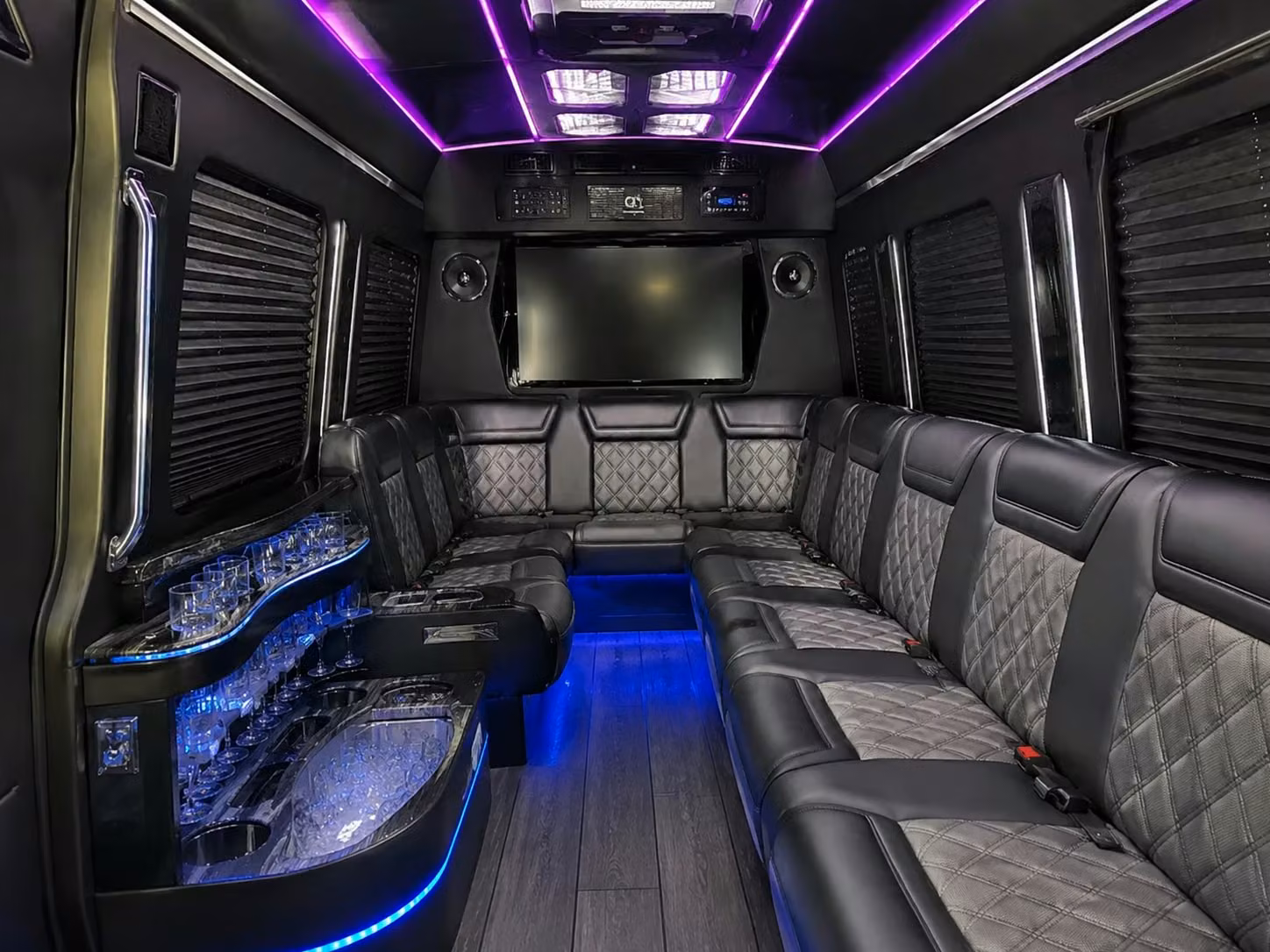 sprinter limousine inside