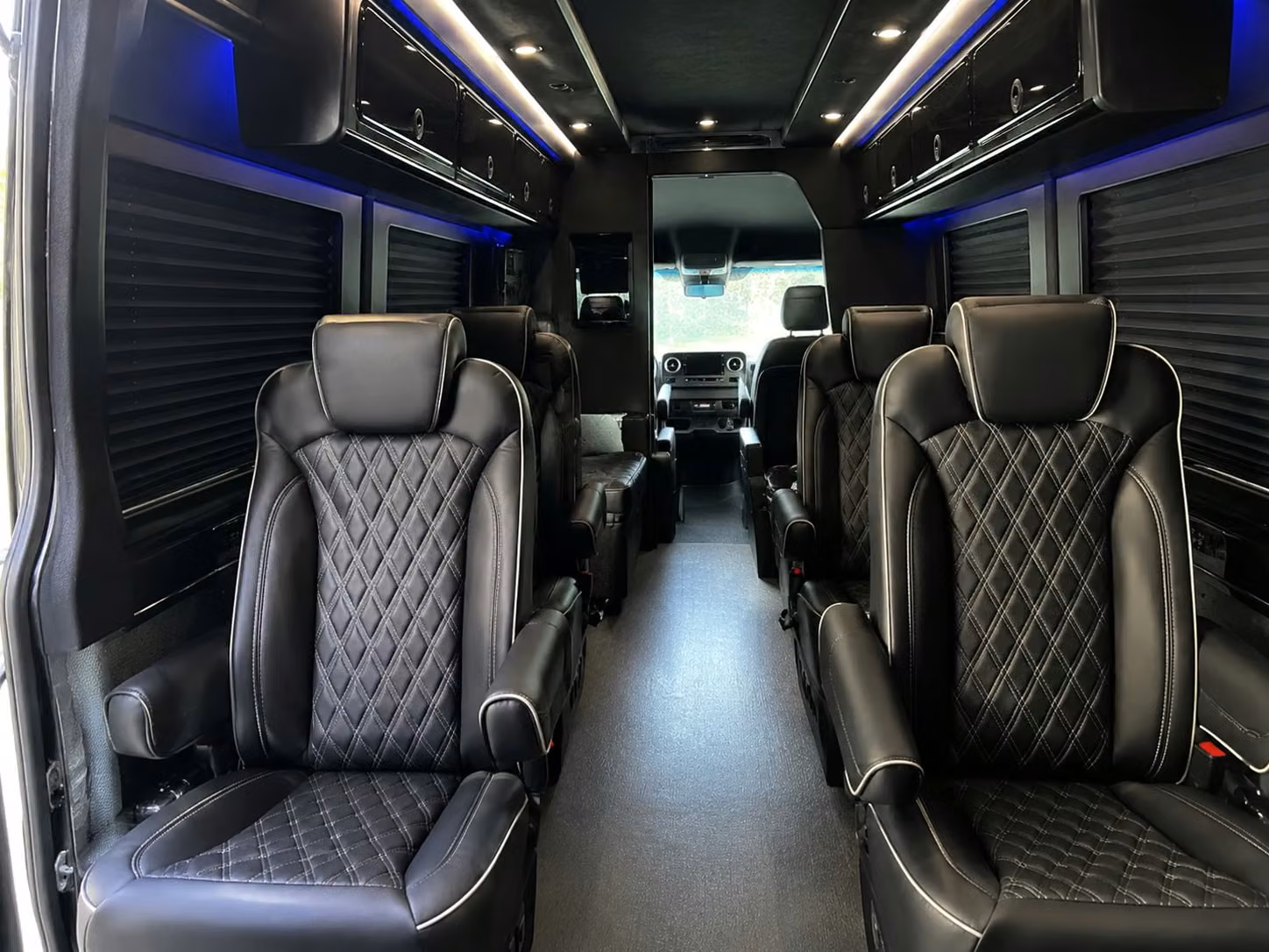 sprinter van with driver interior